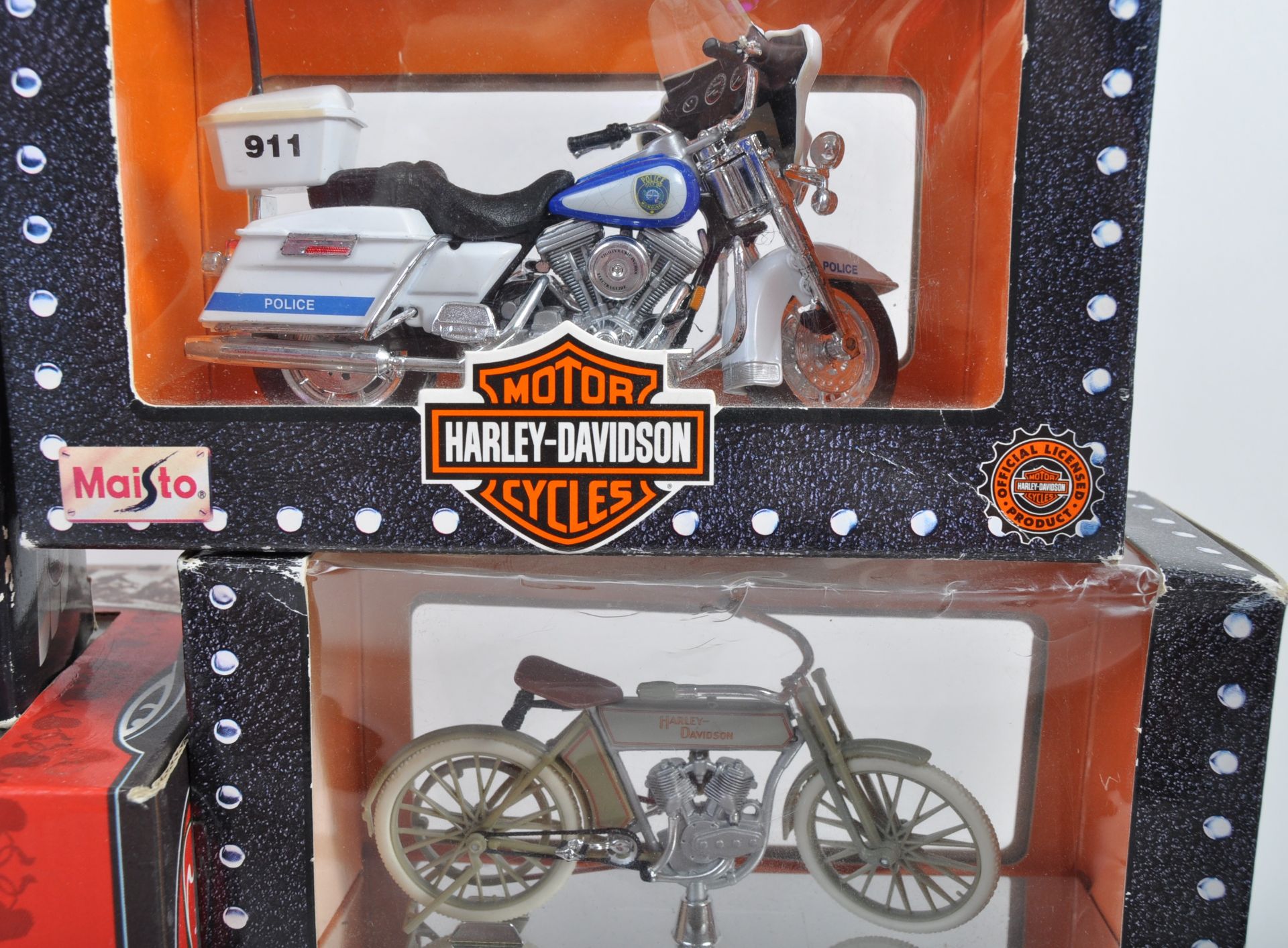 COLLECTION OF ASSORTED MOTORCYCLE BOXED DIECAST MODELS - Bild 4 aus 5