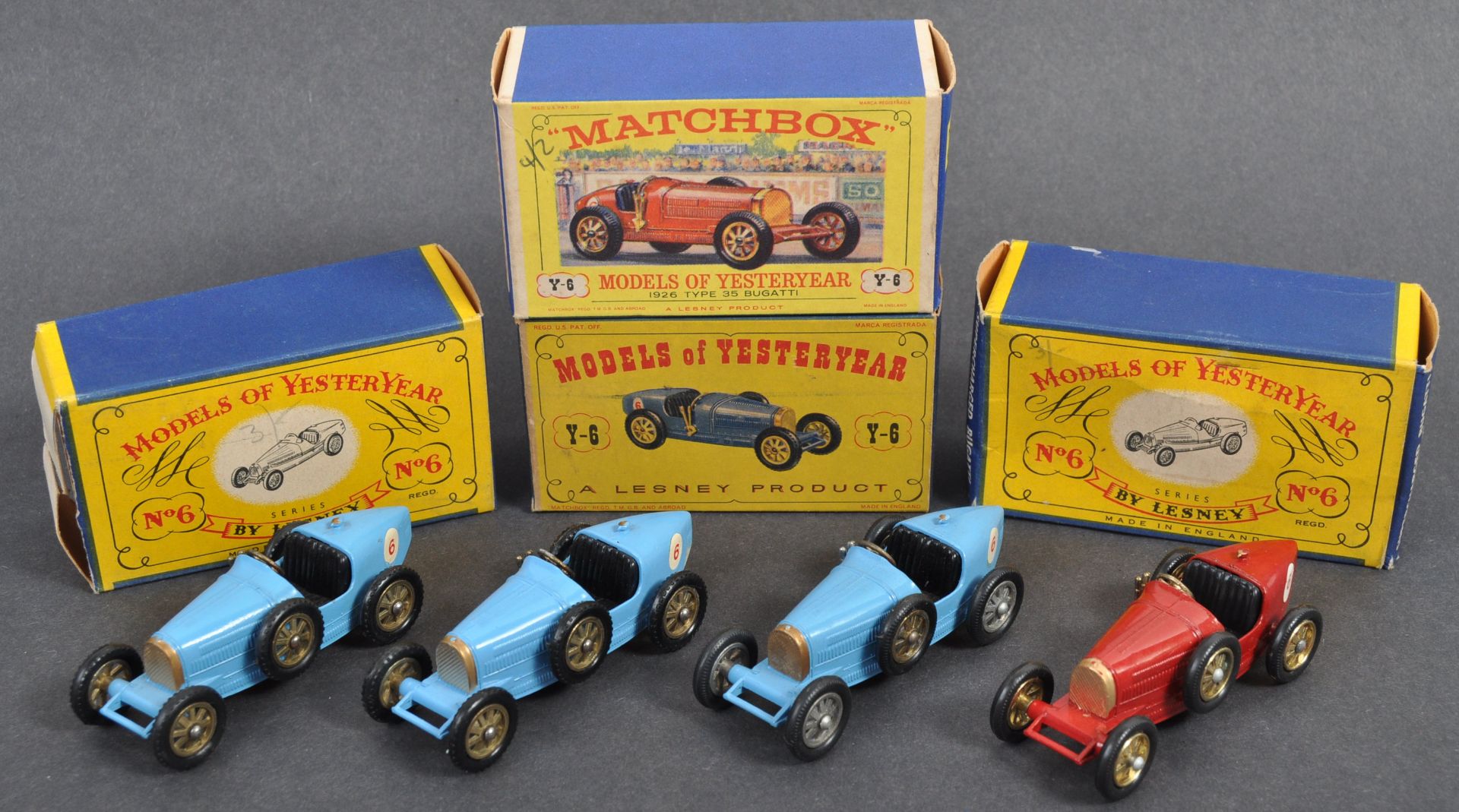 MATCHBOX MODELS OF YESTERYEAR - Y-6 VARIATION COLLECTION