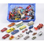 LARGE COLLECTION OF ASSORTED VINTAGE DIECAST MODEL VEHICLES