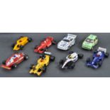 COLLECTION OF X8 VINTAGE SCALEXTRIC SLOT RACING CARS