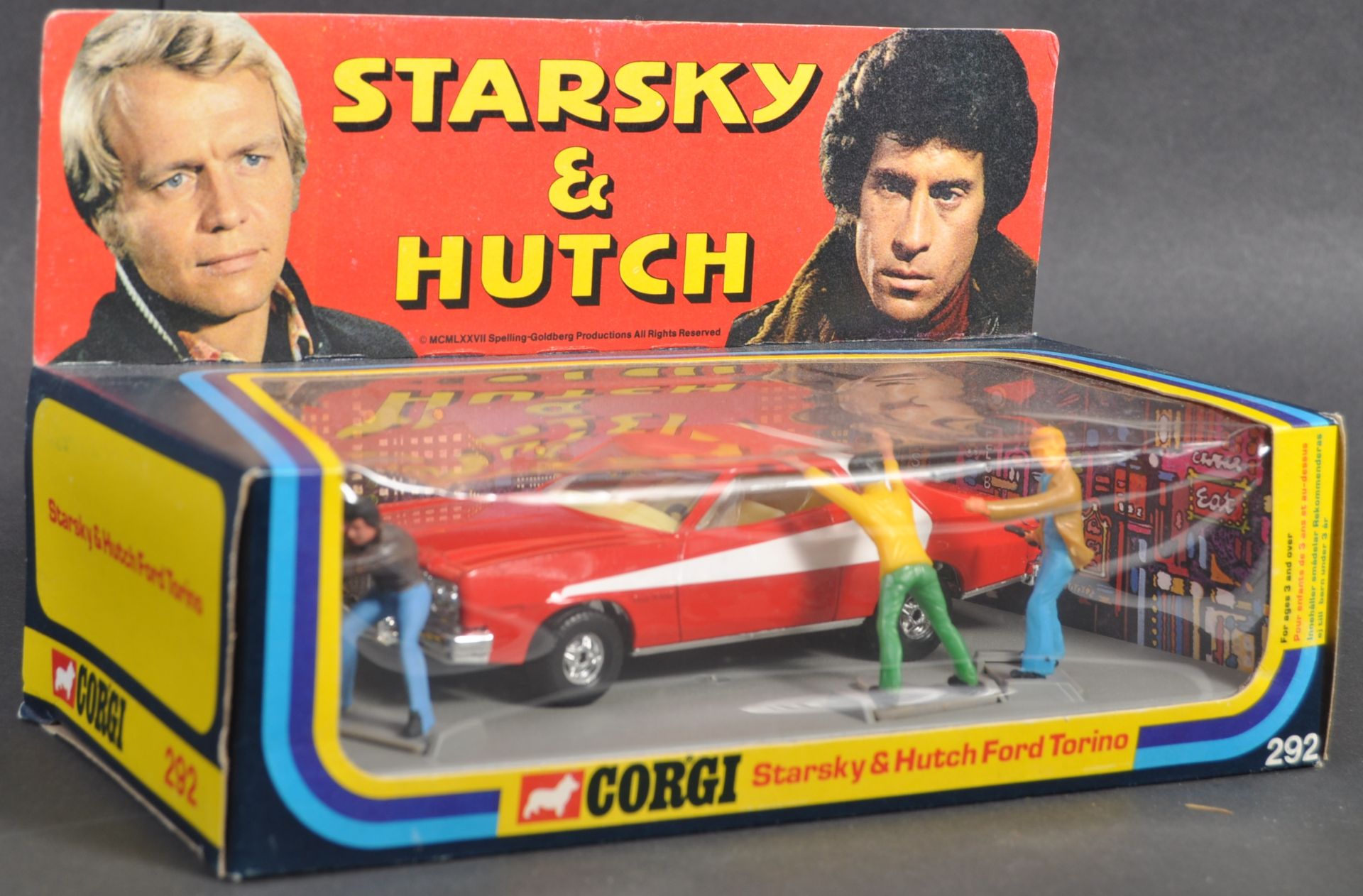 EX-SHOP STOCK CORGI TOYS 292 STARSKY AND HUTCH FORD TORINO