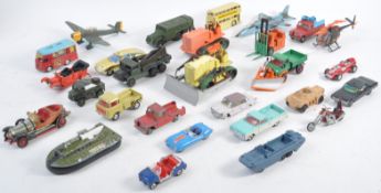 COLLECTION OF ASSORTED VINTAGE DINKY & CORGI DIECAST MODELS