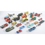 COLLECTION OF ASSORTED VINTAGE DINKY & CORGI DIECAST MODELS