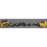 COLLECTION OF ASSORTED DINKY TOYS DIECAST MILITARY VEHICLES