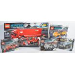 LARGE COLLECTION OF ASSORTED LEGO SPEED CHAMPIONS SETS
