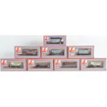 COLLECTION OF X8 LIMA 00 GAUGE MODEL RAILWAY ROLLING STOCK