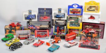 LARGE COLLECTION OF ASSORTED DIECAST SCALE MODELS