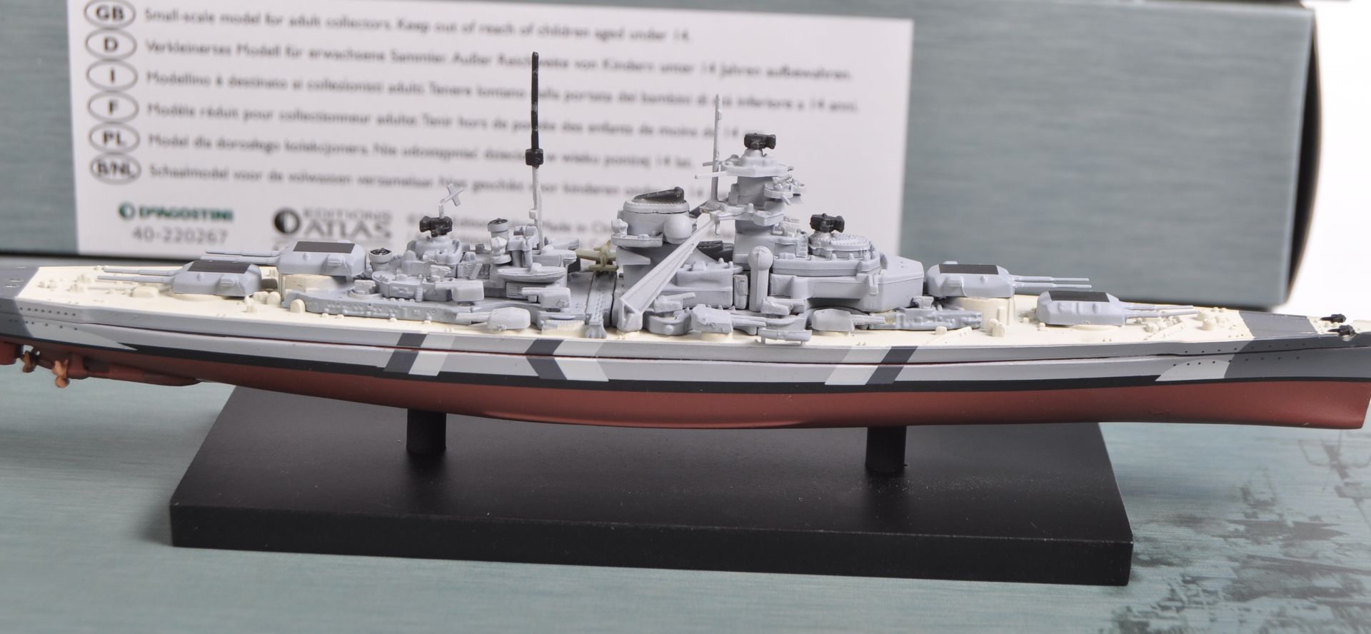 COLLECTION OF ATLAS EDITIONS SCALE MODEL BATTLESHIPS - Image 5 of 5