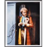 DOCTOR WHO - COLIN BAKER - SIGNED 8X10" COLOUR PHOTO