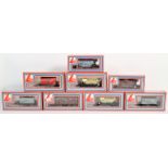 COLLECTION OF X8 LIMA 00 GAUGE MODEL RAILWAY ROLLING STOCK