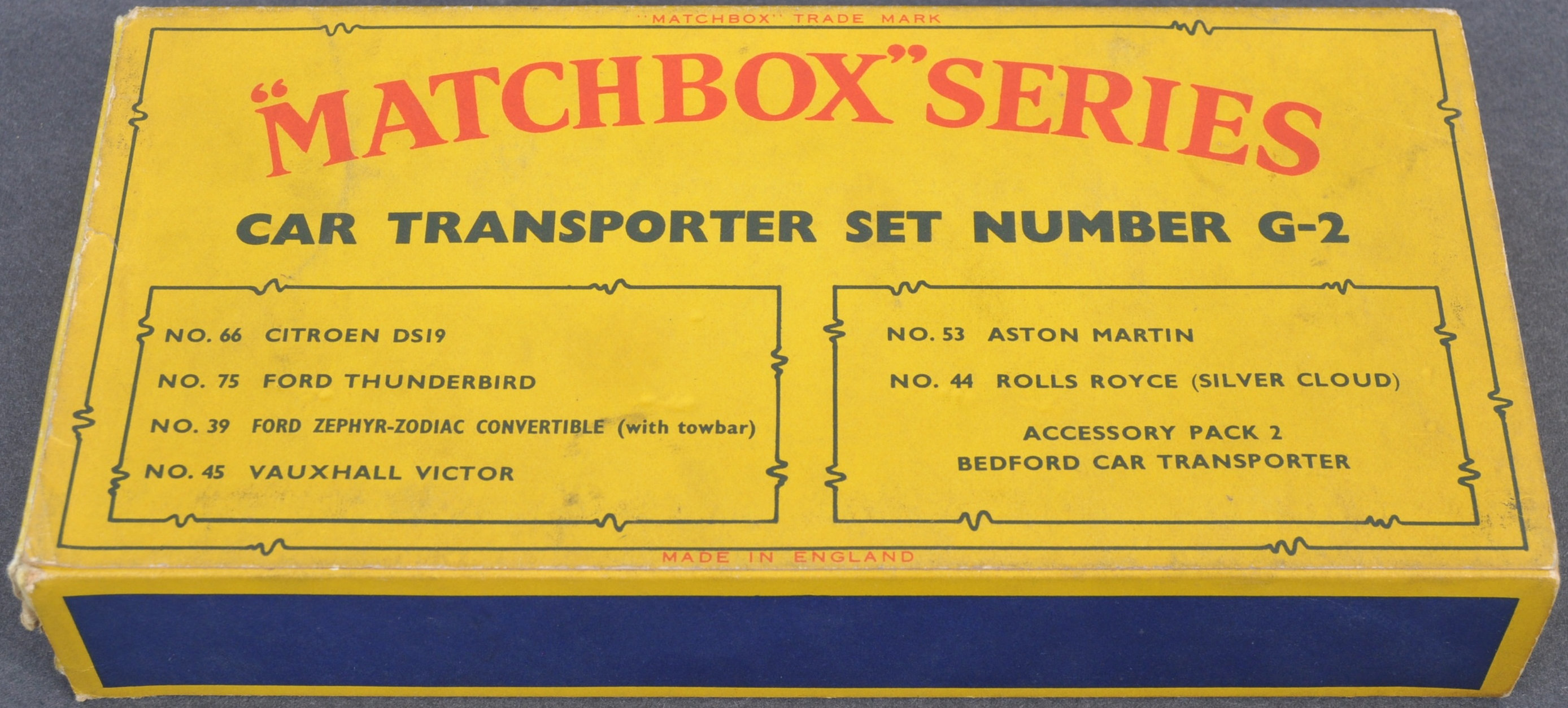 LESNEY MATCHBOX SERIES GIFT SET CAR TRANSPORTER - Image 8 of 8