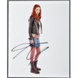 DOCTOR WHO - KAREN GILLAN - AMY POND SIGNED PHOTOGRAPH