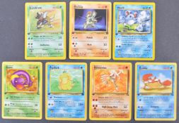 COLLECTION OF ORIGINAL 1ST EDITION POKEMON TRADING CARDS