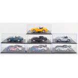 COLLECTION OF X7 UNIVERSAL HOBBIES 1/43 SCALE DIECAST CARS