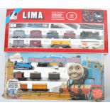 TWO HORNBY AND LIMA 00 GAUGE MODEL RAILWAY BOXED TRAINSETS