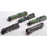 COLLECTION OF ASSORTED HORNBY 00 GAUGE LOCOMOTIVE & TENDERS