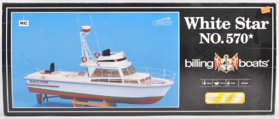 ORIGINAL BILLING BOATS MADE ' WHITE STAR NO. 570 ' MODEL BOAT KIT