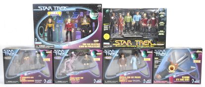 COLLECTION OF VINTAGE PLAYMATES STAR TREK ACTION FIGURES