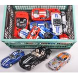 LARGE COLLECTION OF BBURAGO AND MAISTO DIECAST DODGE CARS