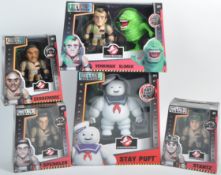COLLECTION OF X5 METALS DIECAST GHOSTBUSTERS ACTION FIGURES