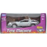 ORIGINAL WELLY MADE BACK TO THE FUTURE DIECAST TIME MACHINE