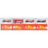 COLLECTION OF X4 BRITBUS 1/76 SCALE DIECAST BUSES