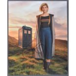 DOCTOR WHO - JODIE WHITTAKER - AUTOGRAPHED 8X10" COLOUR PHOTOGRAPH