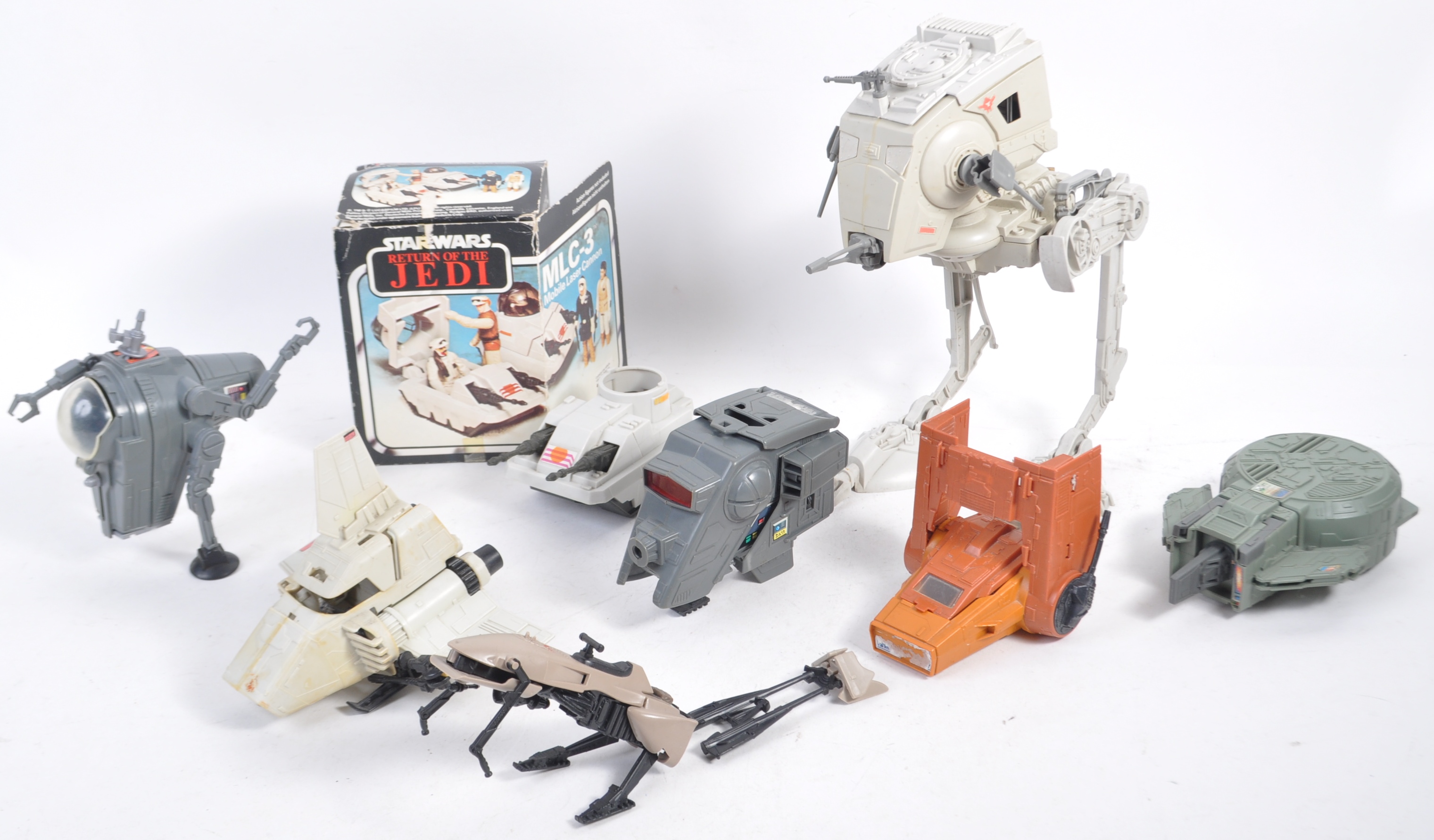 COLLECTION OF VINTAGE PALITOY STAR WARS PLAYSET MINIRIGS