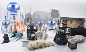 LARGE COLLECTION OF STAR WARS ACTION FIGURES & PLAYSETS