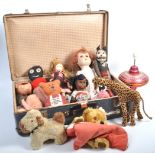 COLLECTION OF ASSORTED ANTIQUE AND VINTAGE BEARS & DOLLS