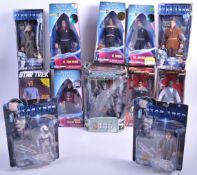 COLLECTION OF ASSORTED PLAYMATES STAR TREK ACTION FIGURES