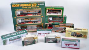 COLLECTION OF ASSORTED CORGI AND ATLAS EDDIE STOBART DIECAST