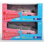 THUNDRBIRDS- TWO CORGI MADE FAB 1 DIECAST MODELS