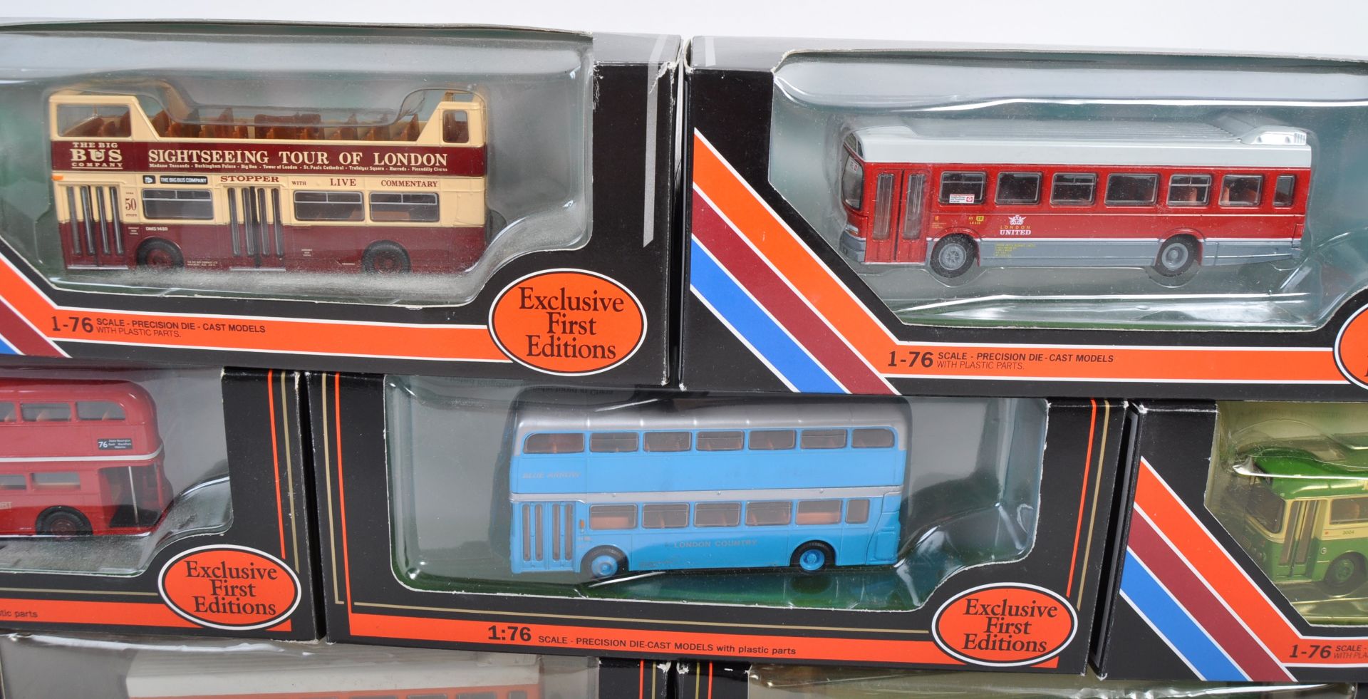 COLLECTION OF X10 EFE 1/76 SCALE DIECAST MODEL BUSES - Bild 3 aus 5