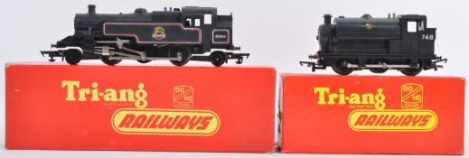 TWO ORIGINAL VINTAGE TRI-ANG 00 GAUGE TANK LOCOMOTIVES