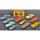 COLLECTION OF VINTAGE CORGI AND DINKY TOYS DIECAST MODEL CARS