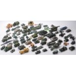 LARGE COLLECTION OF ASSORTED VINTAGE MILITARY RELATED DIECAST