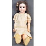 ANTIQUE GERMAN MADE BISQUE HEADED DOLL