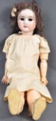 ANTIQUE GERMAN MADE BISQUE HEADED DOLL