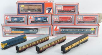 COLLECTION OF ASSORTED LIMA & MAINLINE TRAINSET CARRIAGES