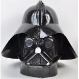 STAR WARS - ORIGINAL VINTAGE HOME MADE DARTH VADER COSTUME MASK