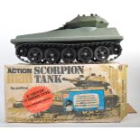 ORIGINAL VINTAGE PALITOY ACTION MAN SCORPION TANK PLAYSET