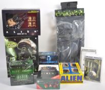 COLLECTION OF ASSORTED ALIEN FRANCHISE FIGURES & MEMORABILIA