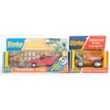 TWO ORIGINAL VINTAGE BOXED DINKY TOYS DIECAST MODEL VEHICLES