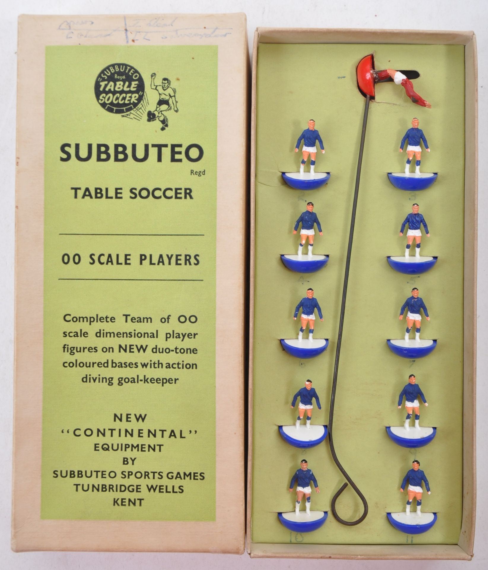 COLLECTION OF ORIGINAL VINTAGE 1960'S SUBBUTEO TEAMS - Bild 4 aus 4