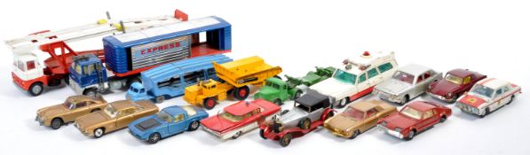 COLLECTION OF ASSORTED VINTAGE DIECAST MODEL CARS