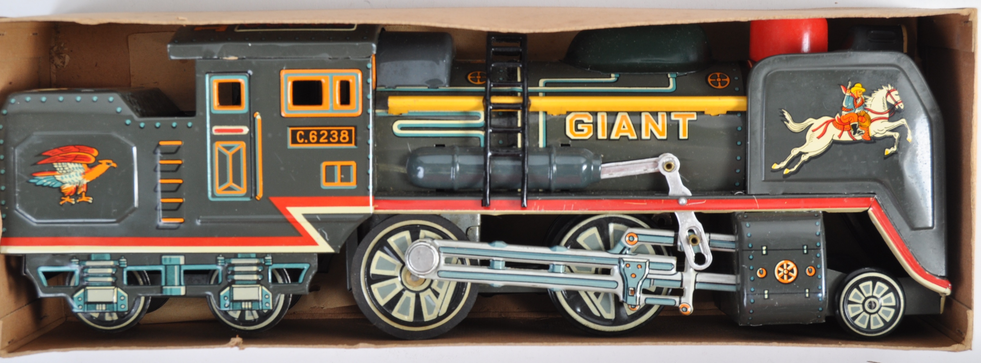 COLLECTION OF ASSORTED TINPLATE AND PLASTIC MODEL VEHICLES - Image 3 of 6