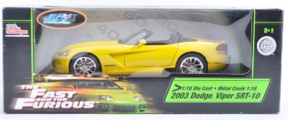 ERTL RACING CHAMPIONS THE FAST AND THE FURIOUS DIECAST DODGE