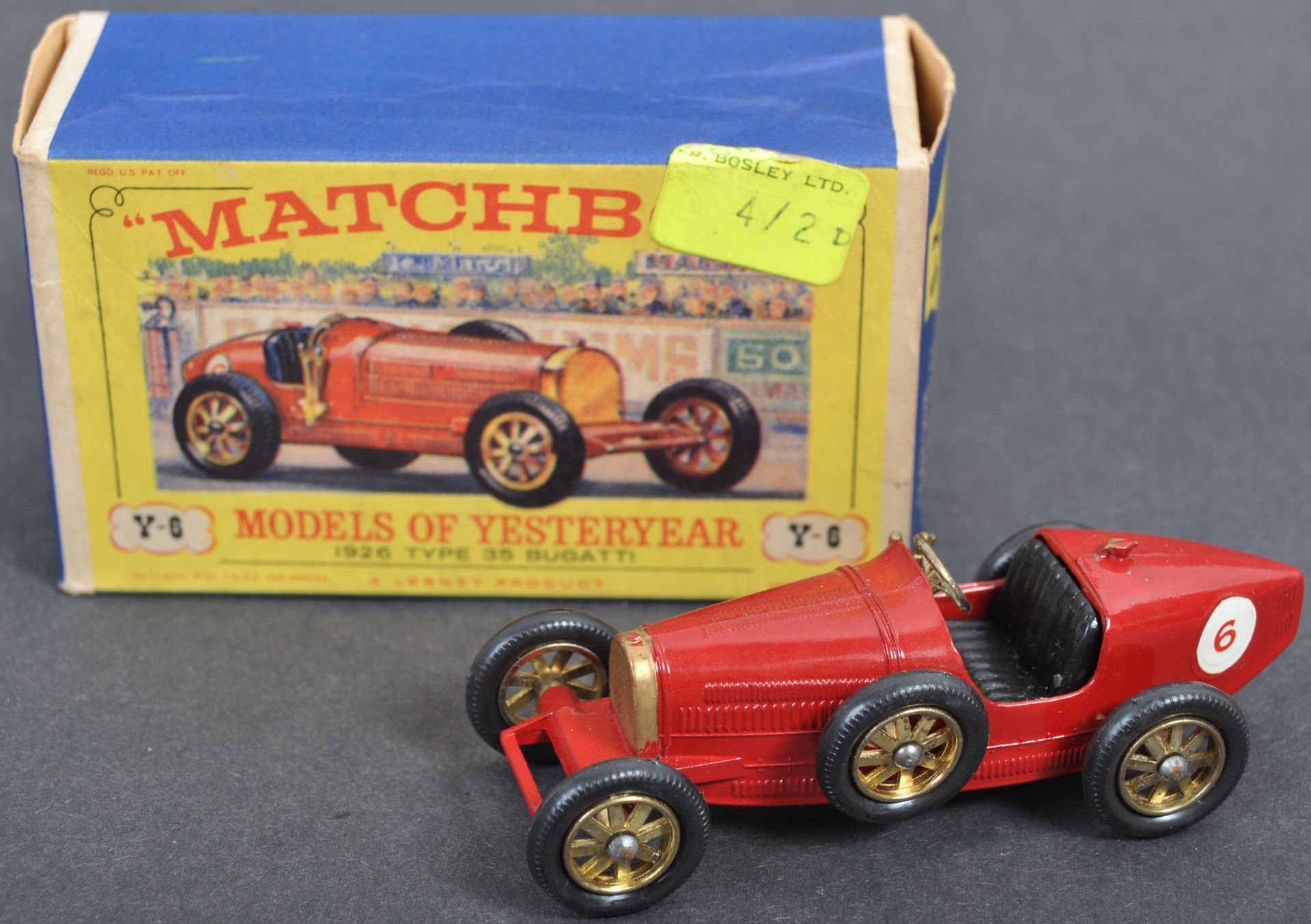 RARE VARIATION MATCHBOX MODELS OF YESTERYEAR Y6