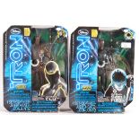 TWO SPIN MASTER DISNEY LICENCED TRON LEGACY ACTION FIGURES